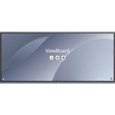 VIEWSONIC Interaktivna bijela ploča IFP105UW, 105", 5120 x 2160, 400 cd/m², Android, ekran osjetljiv na dodir, crna